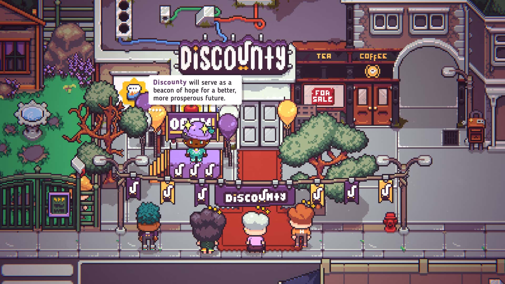 打骨折超市日记 Discounty 中文版背景